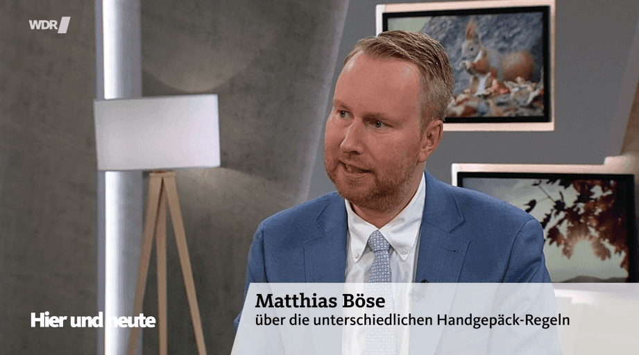 Dr. Matthias Böse – TV-Beitrag: Handgepäck
