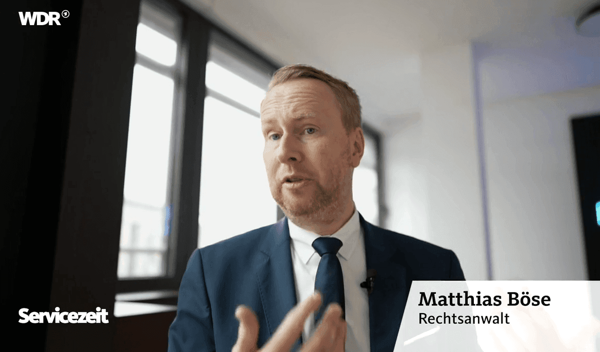 Dr. Matthias Böse – WDR Servicezeit