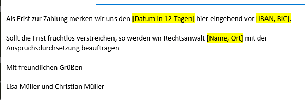 How To: Ansprüche richtig geltend machen