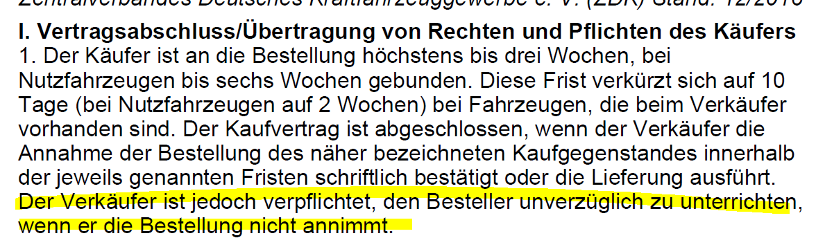 Preiserhöhung beim Wohnmobilkauf