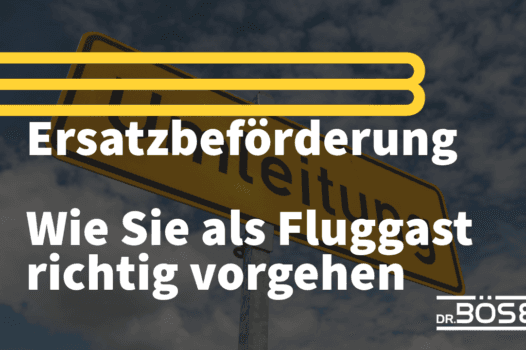 Ersatzbeförderung