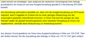 Kuerzungmail Lufthansa